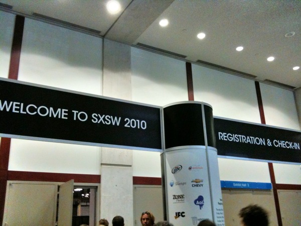 SXSW registration