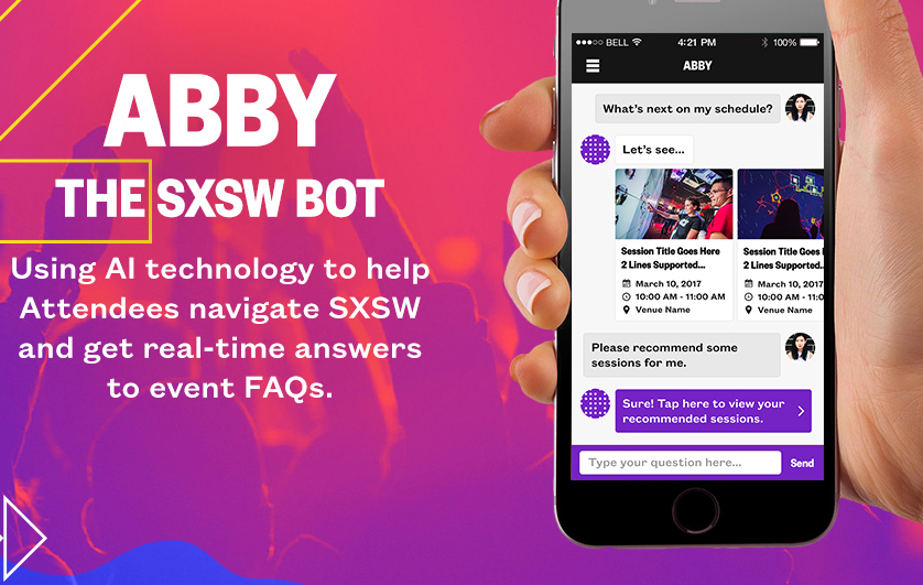 SXSW chatbot abby